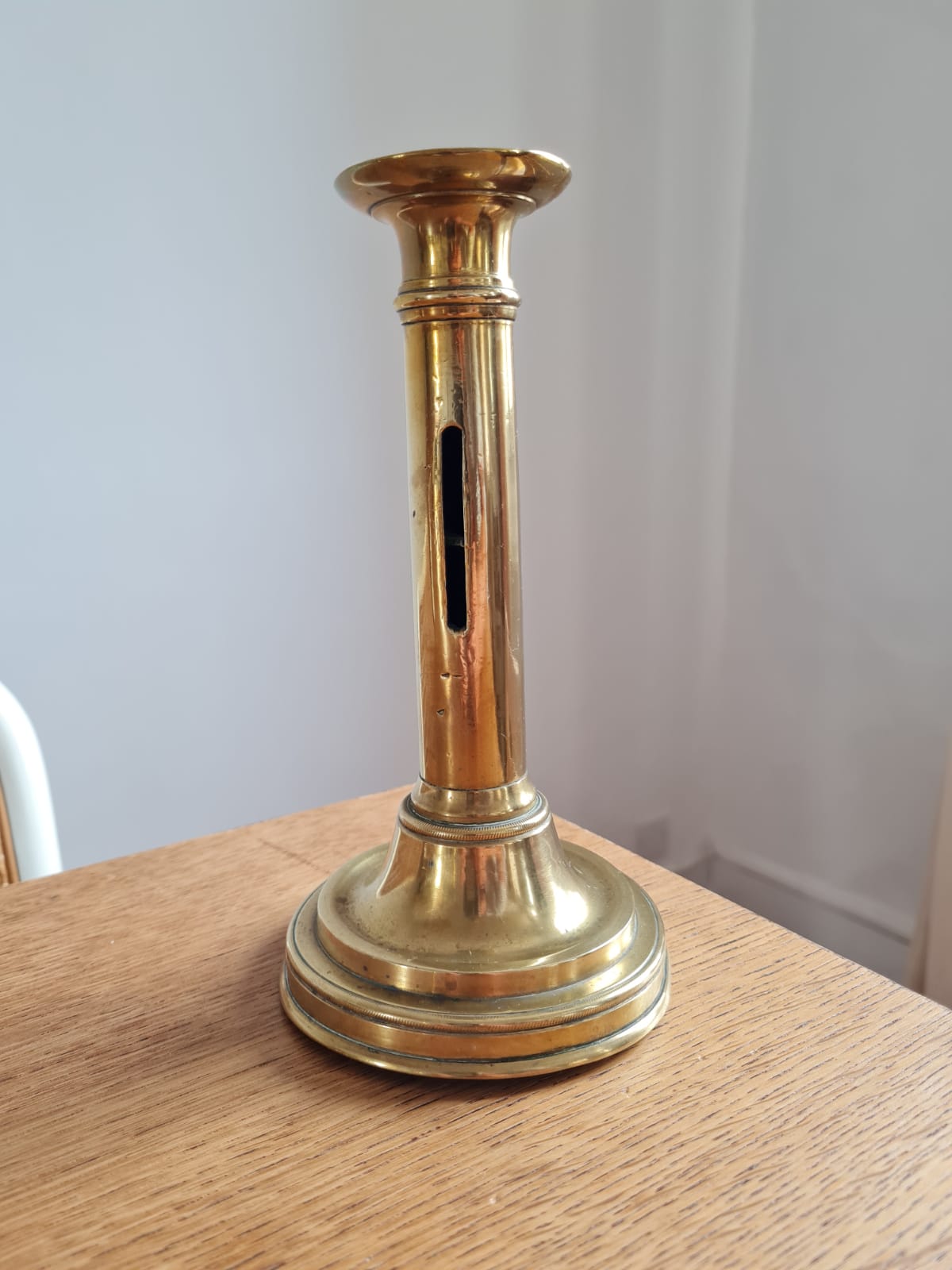 Brass candlestick