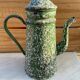 Old enamelled coffee maker