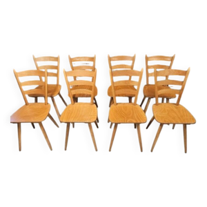 lot 8 chaises bistrot