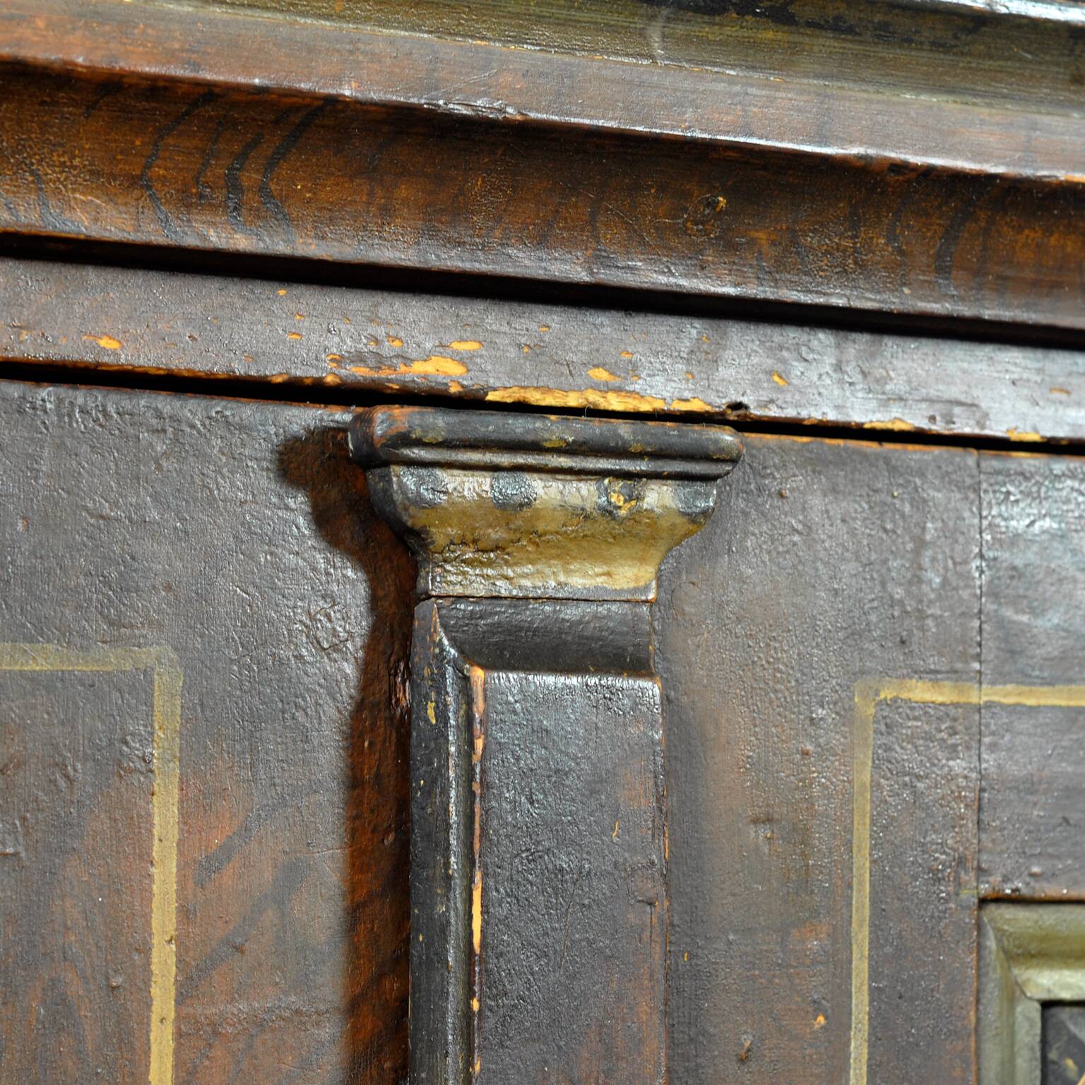 Meuble de ferme suédois, daté de 1803