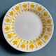 Set of 3 dessert plates "Lys" – Digoin Sarreguemines