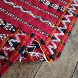 Handmade Berber Kilim Zemmour 141x82cm