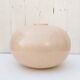 Large cracked ceramic ball vase Saint-Clément