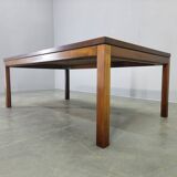 Haslev Wood and Tile Coffee Table by Otto Detlefsen, 1960s