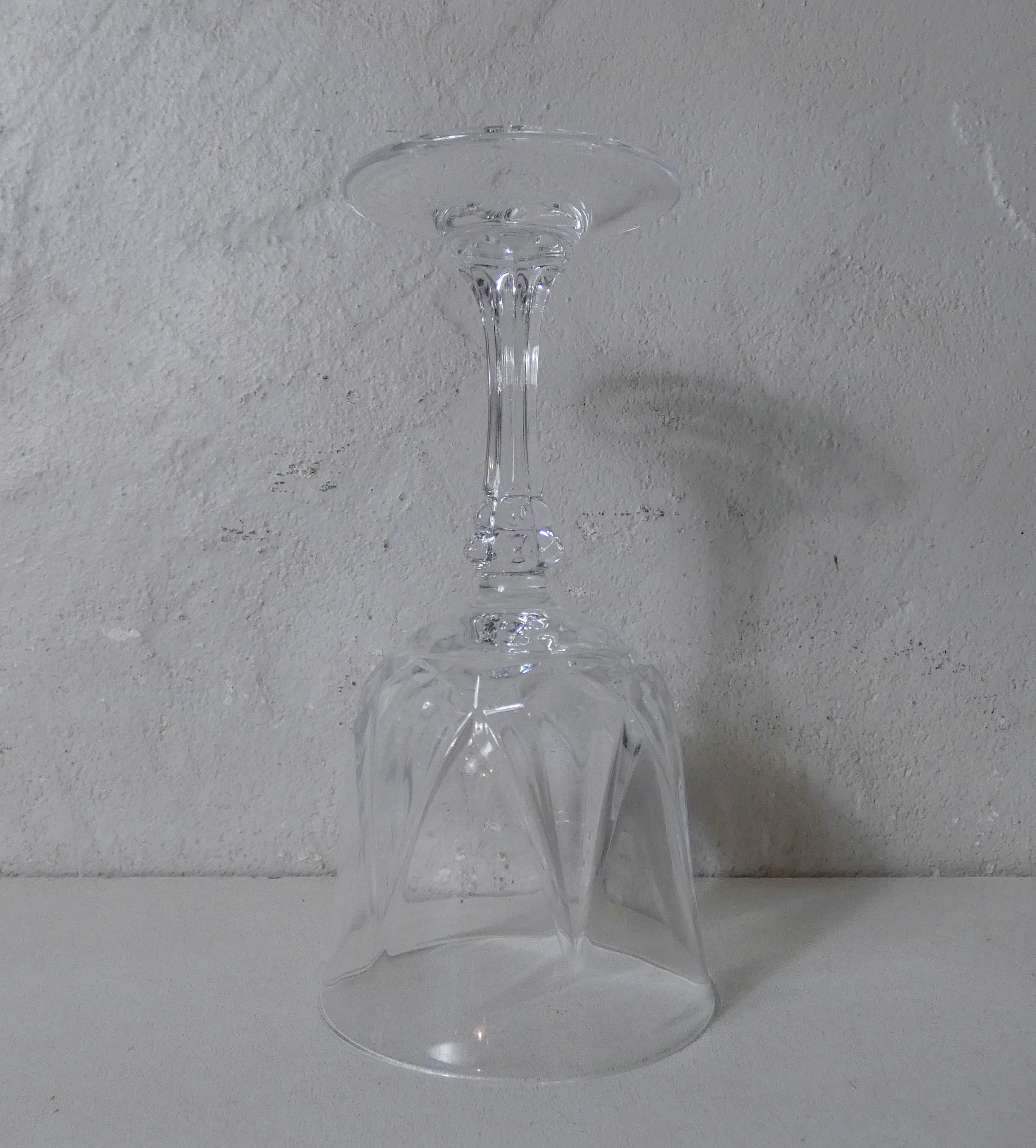 5 crystal wine glasses 15cl