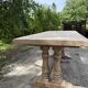 Renovated monastery table
