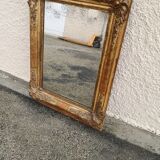 Miroir ancien de cheminée