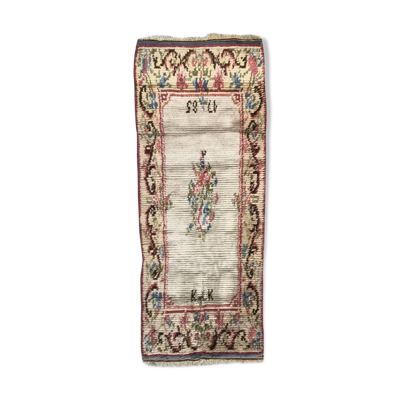 Tapis couloir ancien suédois 100x258 cm
