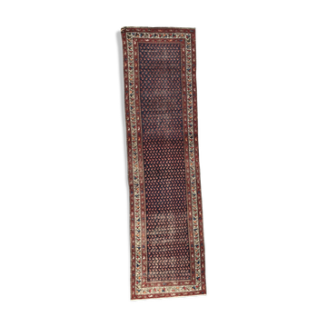 Tapis ancien malayer couloir Iran 106X390 CM