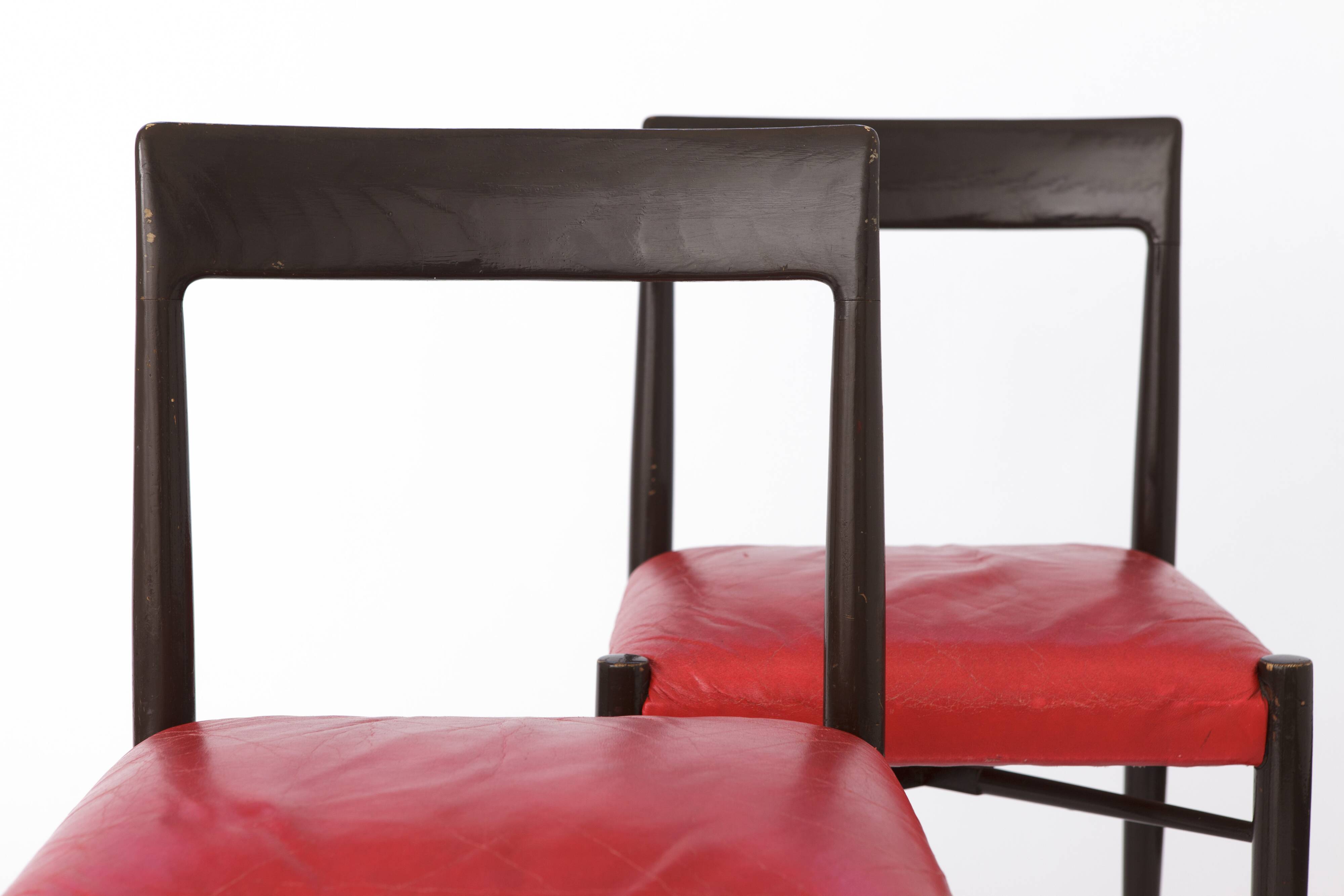 2 Vintage Chairs 1960s Wooden Germany