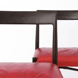 2 chaises vintage 1960 en bois Allemagne