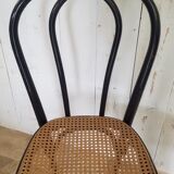 Sitting caning bistro chair