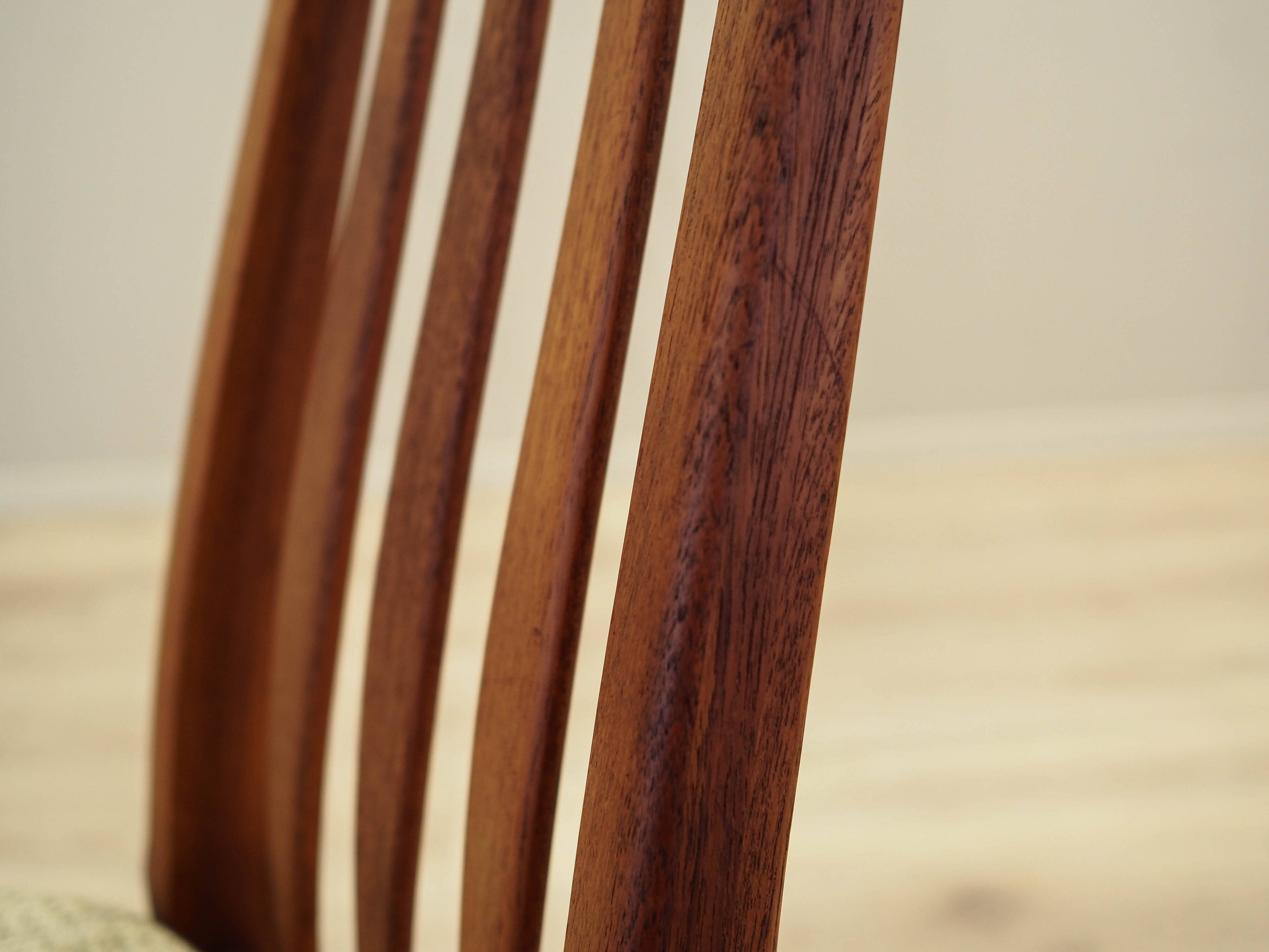 Teak chair Eva, Danish design, 1960s, Niels Koefoed, Koefoeds Hornslet
