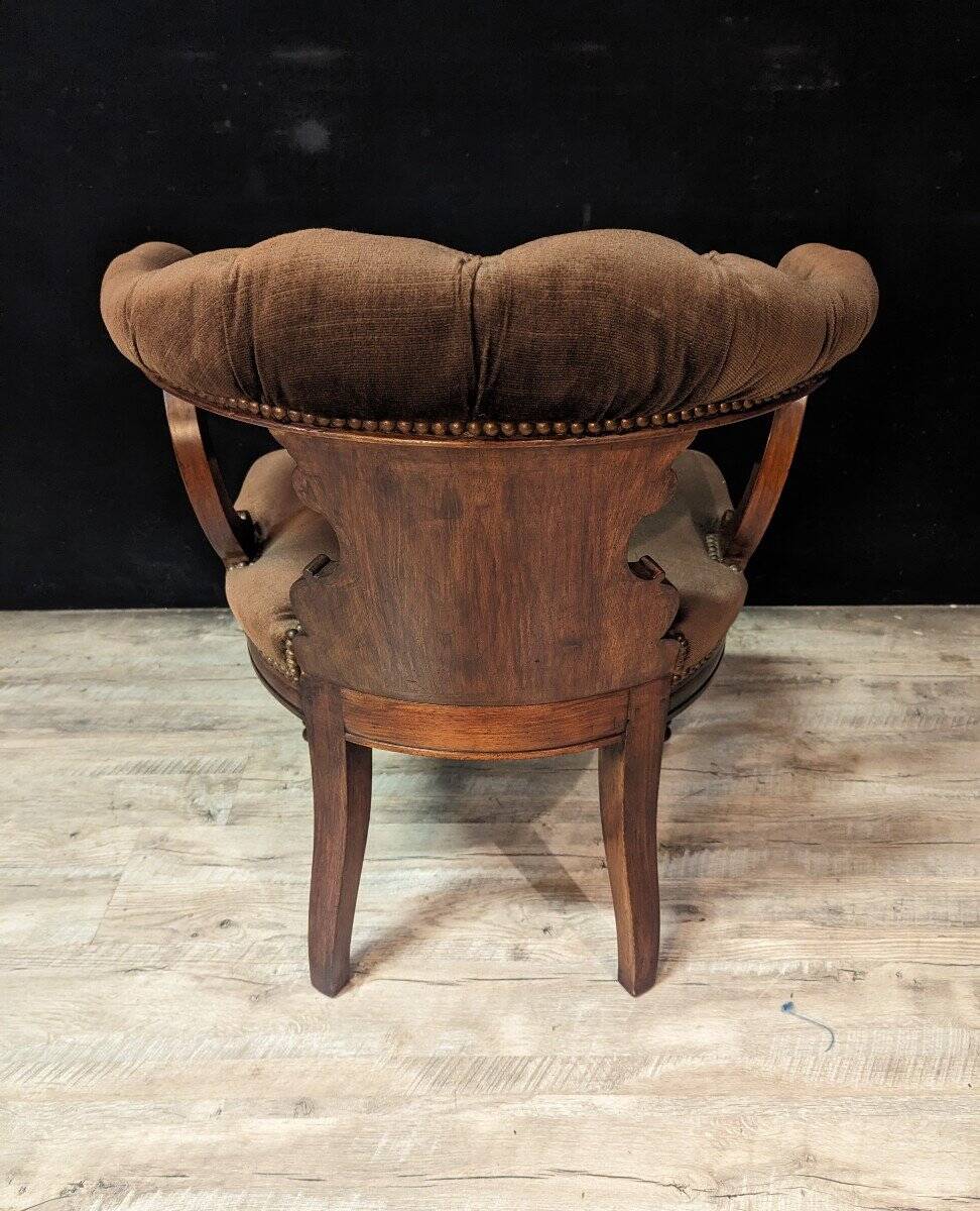English Chesterfield style office chair