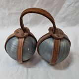 Pair of petanque balls year 50
