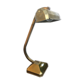 Lampe de bureau en laiton Art déco