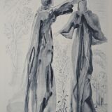 Salvador Dali: The Last Words of Virgil, signed engraving