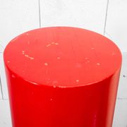 Three vintage wooden columns, Italy, 1960s, set of 3.