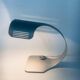 Aluminium Colomba Design Desk Lamp by Walter & Moretti, France, 1972