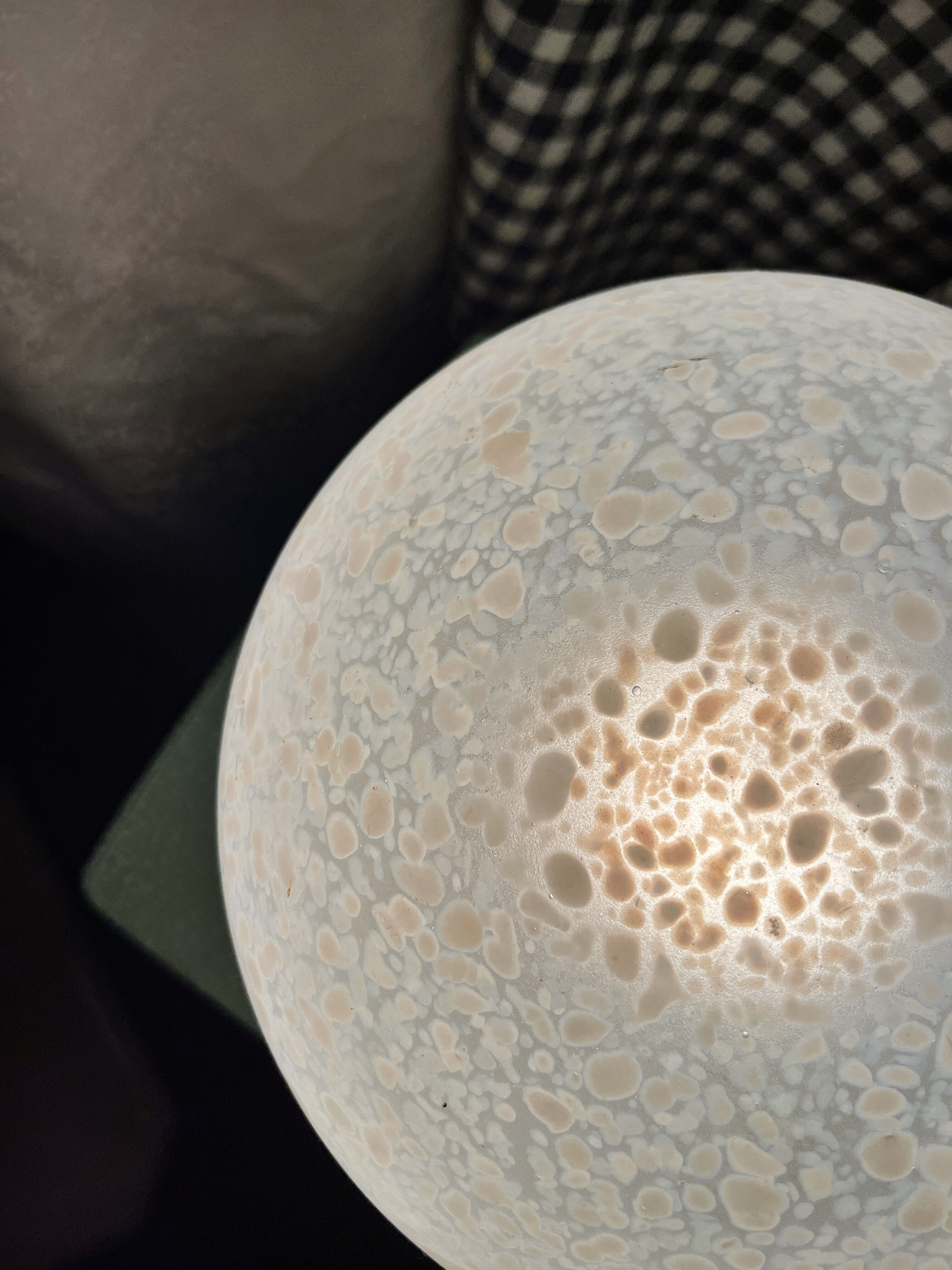 Clichy glass table lamp