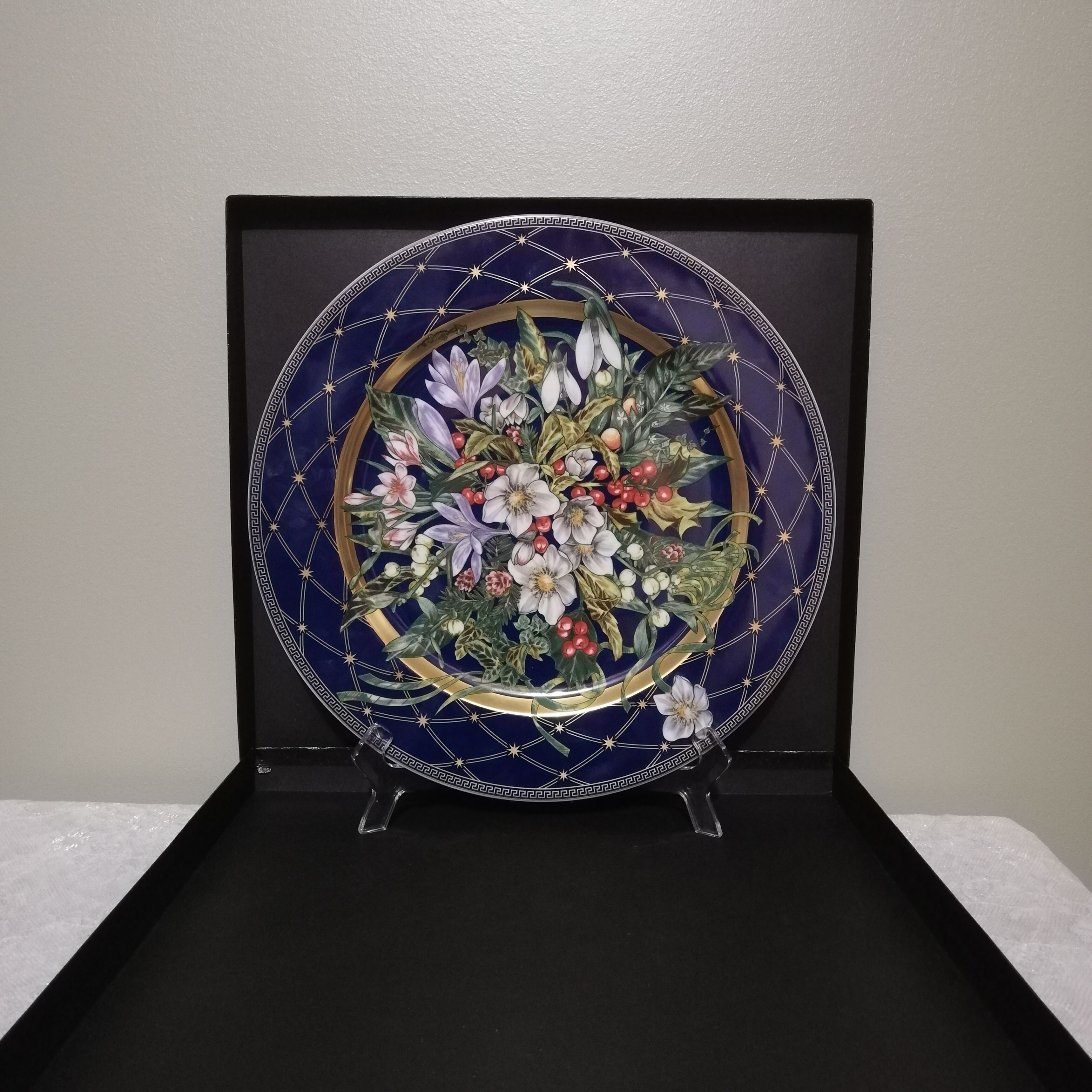 Rosenthal plate decorated by Versace