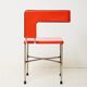 Chaises asymétriques (4), post-moderne, Italie, 1980s