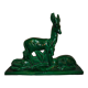 Family of antelopes Faience de Saint Clement by Charles Lemanceau