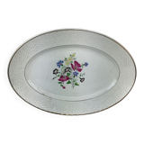 Plat ancien artisanal made in france digoin