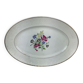 Old artisanal dish made in france digoin