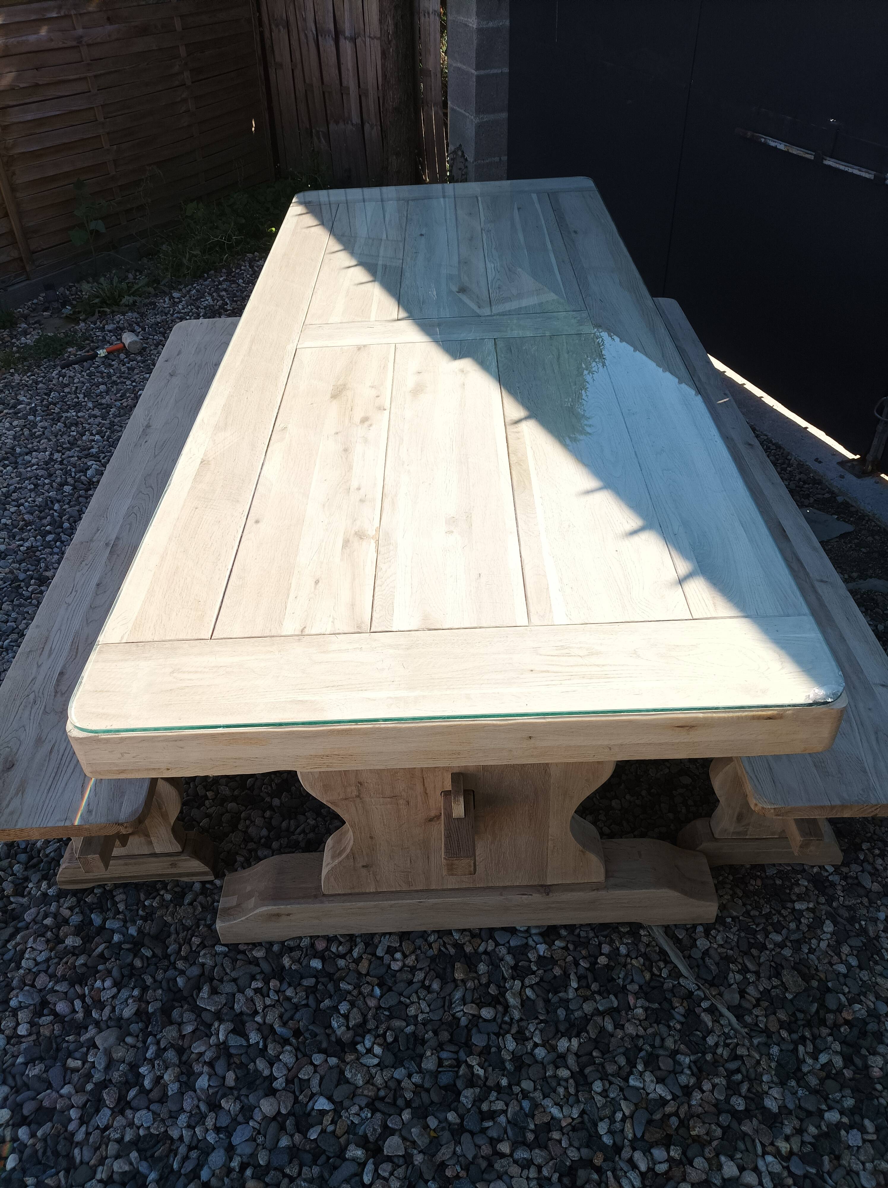 Monastery table with 2 benches