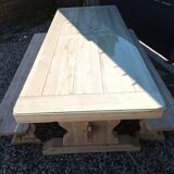 Monastery table with 2 benches