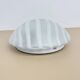 Peil & Putzler glass flush mount / wall lamp 'zebra', 1970s Germany