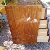 Commode en  placage