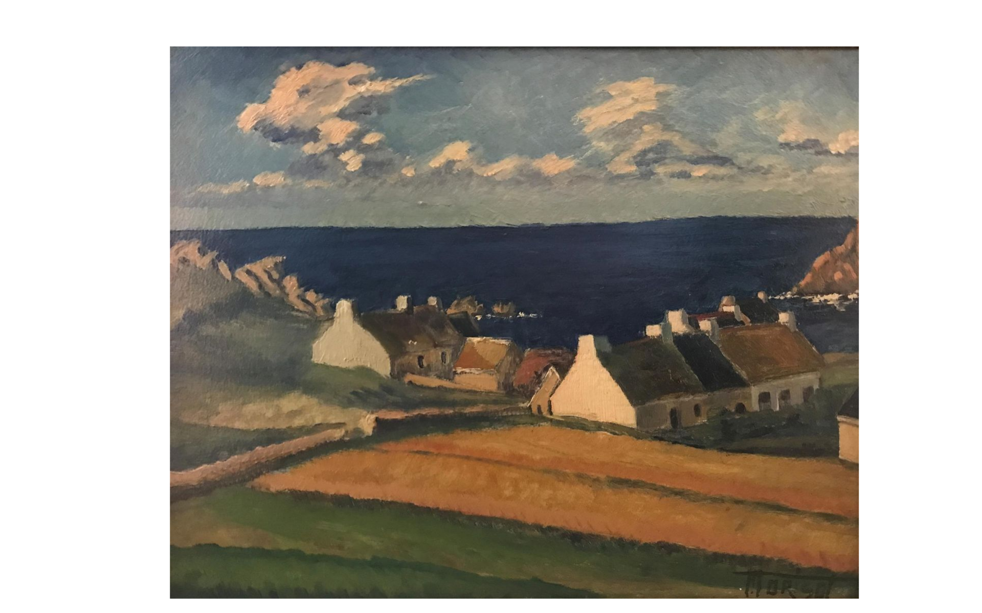 "Village Breton" par Eric Morisot