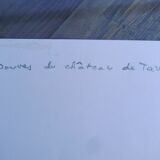 Original drawing in black chalk by Jean Villette (1913-2005)