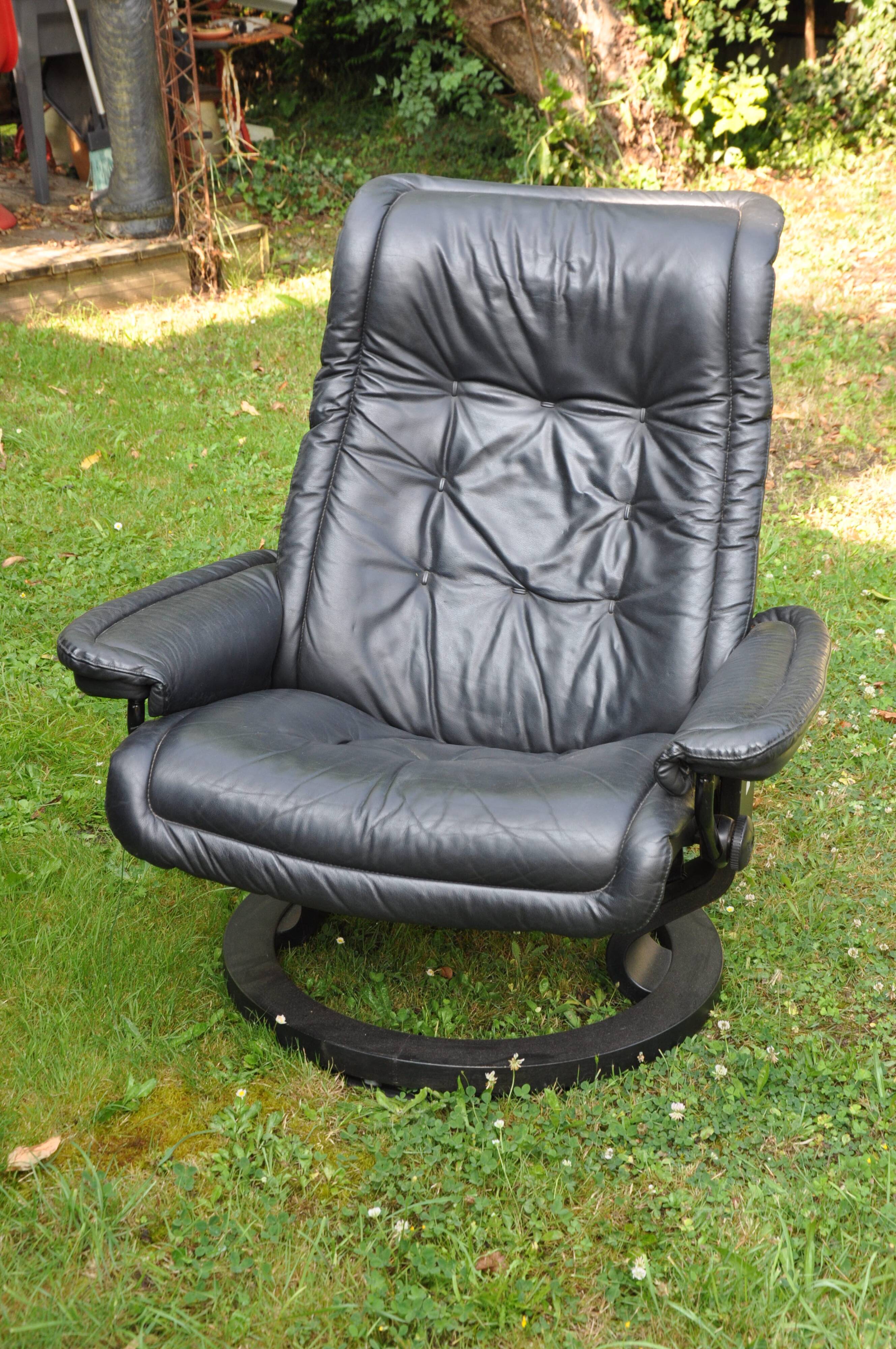 Stressless armchair, 80s