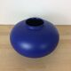Blue ceramic pansu vase 26 cm