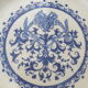 Assiette ancienne en faïence de Gien diam 24,5 cm