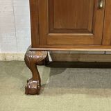 English enfilade from the early 20th century in mahogany.