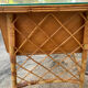 Rattan desk and chair 1960