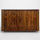 Rosewood Tambour Cabinet By Kai Kristiansen For Feldballes