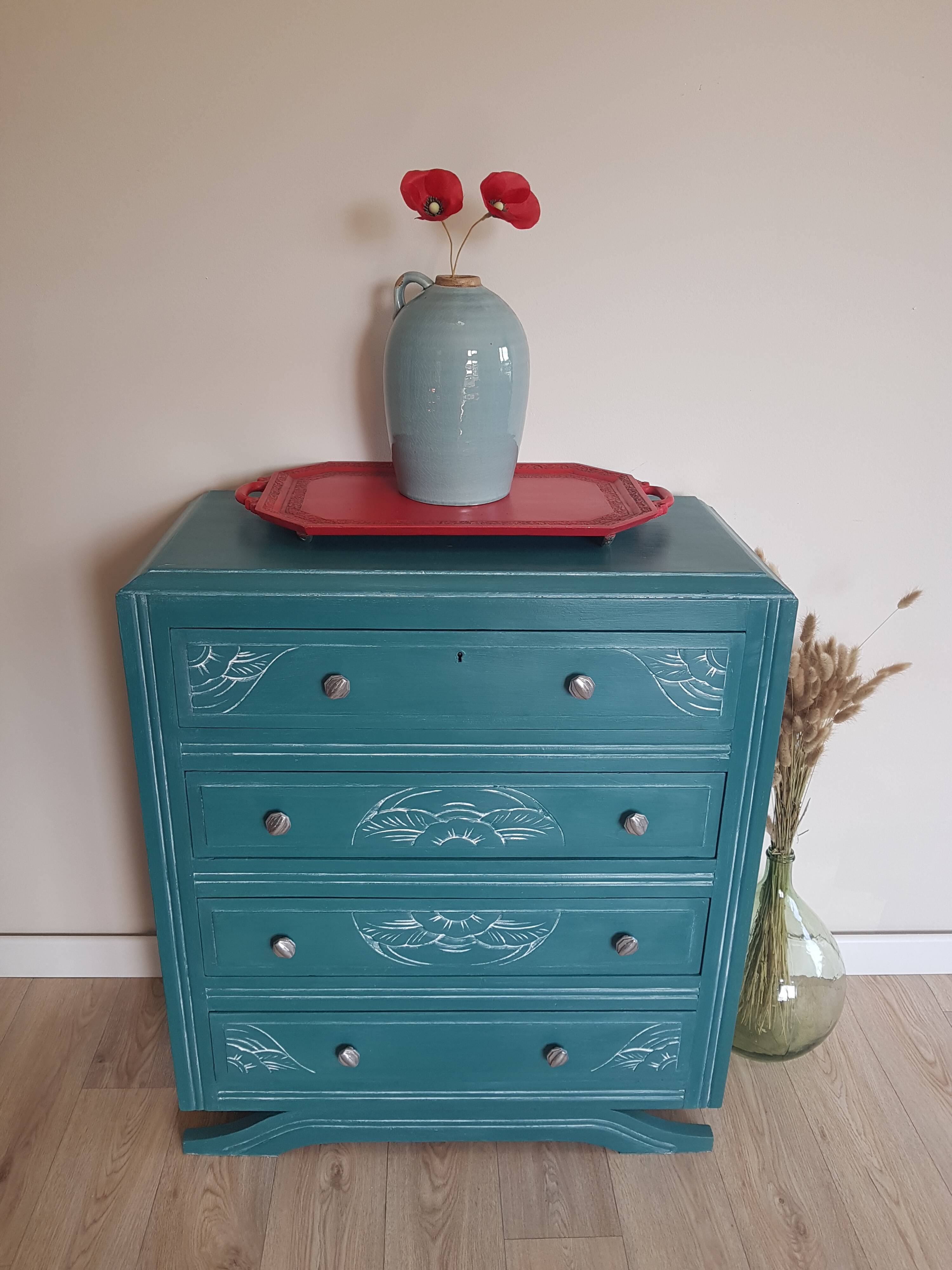 Chest of drawers  art deco