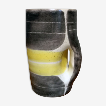 Ceramic mug by Mado Jolain 50s