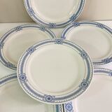 Flat plates earth of iron Sarreguemines