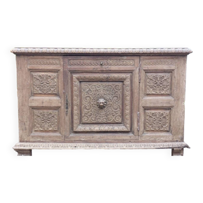 Buffet ethnique, meuble buffet indien