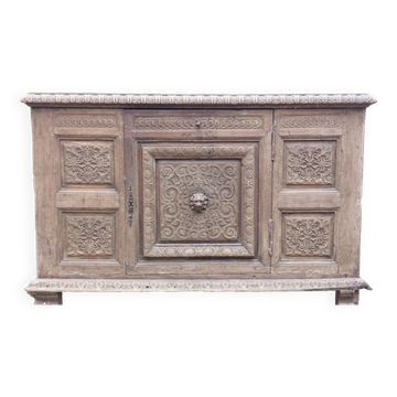 Buffet ethnique, meuble buffet indien