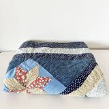 Boutis edredon en patchwork vintage