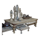Basti - Antique coffee table with nails n°11