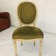 Lot of 6 chairs louis XVI style medallions