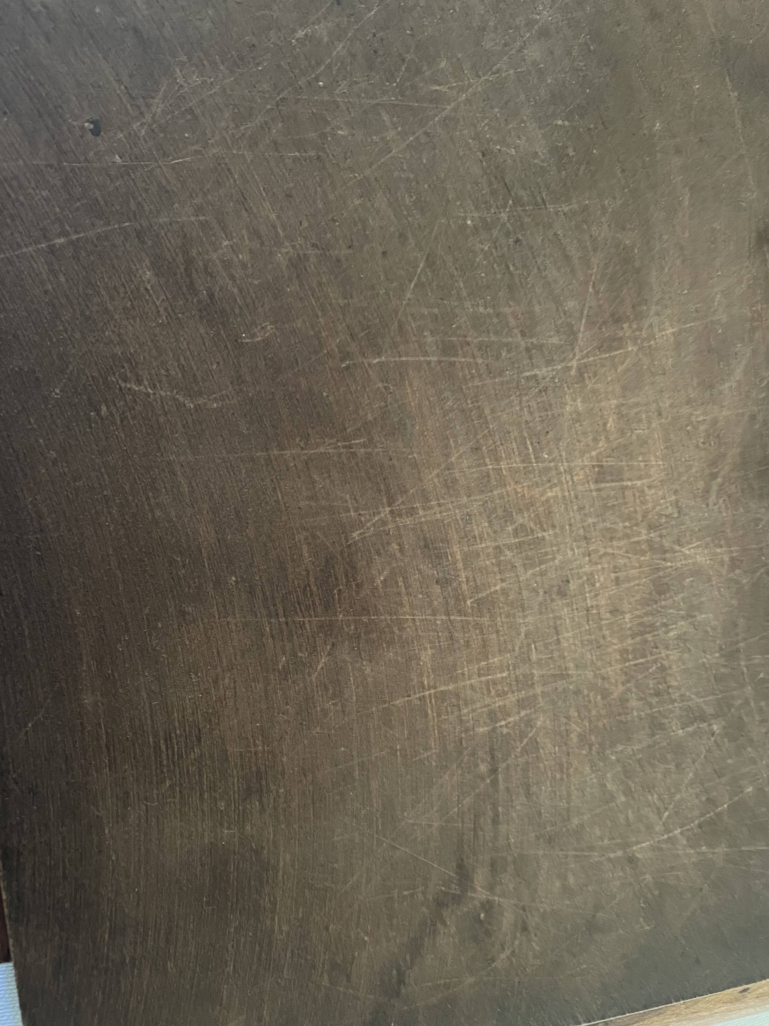 Plateau bois art déco